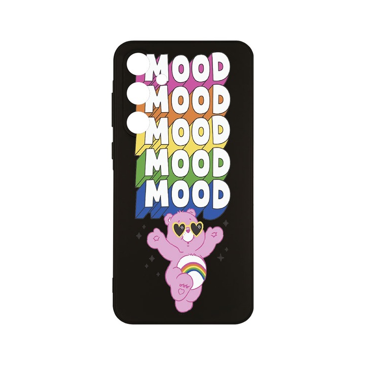 Husa BestCase® Slim SIlicon 0.8MM, Compatibila Cu Samsung Galaxy A55, Mood - Pink Bear, Protectie Camera, Rezistenta la uzura, c-B 599