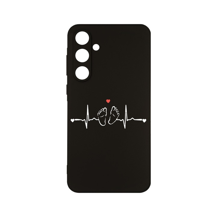 Husa BestCase® Slim SIlicon 0.8MM, Compatibila Cu Samsung Galaxy A55, My Little Love, Protectie Camera, Rezistenta la uzura, c-B 966