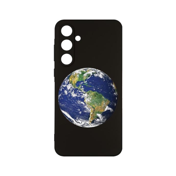 Husa BestCase® Slim Силиконов 0.8ММ, съвместим със Samsung Galaxy A55, Земя, Защита на камерата, Устойчив на износване, c-B 947