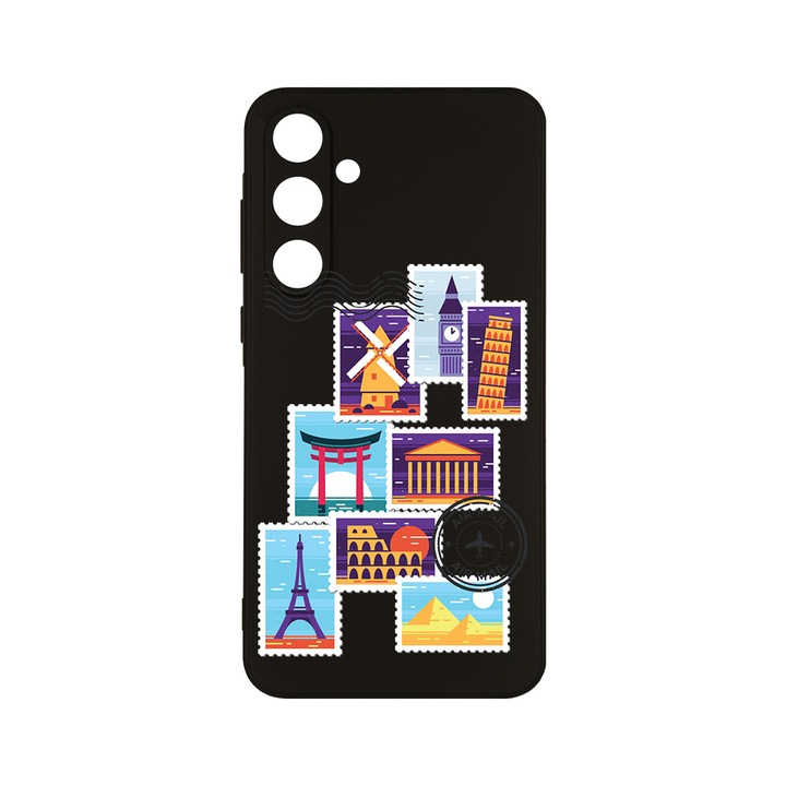 Husa BestCase® Slim SIlicon 0.8MM, Compatibila Cu Samsung Galaxy A55, Mail on the way, Protectie Camera, Rezistenta la uzura, c-B 979