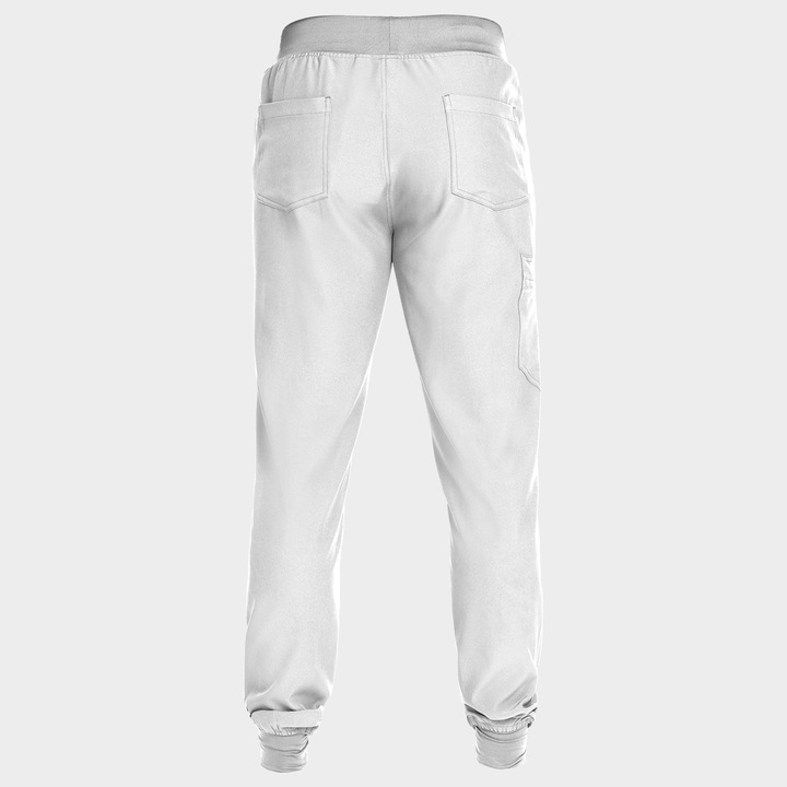 Pantaloni medicali Stenso Nobby, alb, S