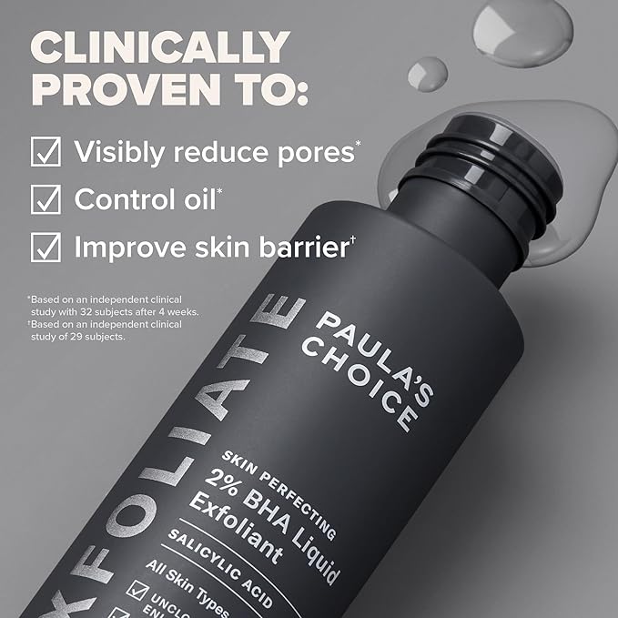 Exfoliant facial Paula's Choice Skin Perfecting 2% BHA, reduce