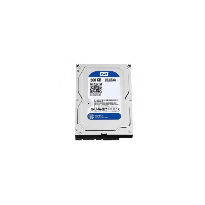 HDD WD Blue 500GB, 7200rpm, 16MB