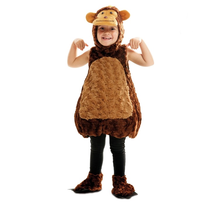 Costum maimutica KidMania® pentru copii, 5-6 ani, 115-128 cm