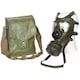 Set masca de protectie cu filtru si husa de transport, All About Army, M74, Verde inchis