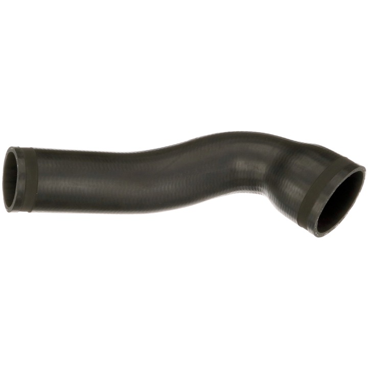 Jobb alsó intercooler cső, átmérő 49/64mm, hossz 350mm, fekete Mercedes Sprinter 2-t B901, B902, Sprinter 3-t B903, Sprinter 4-t B904 2.1d/2.7d