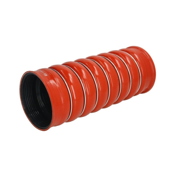 Intercooler cső, 100mm/110mmx270mm, piros Mercedes Actros Mp4 / Mp5, Antos, Arocs, Citaro 2, Setra 400, 500 471.943-om936.916