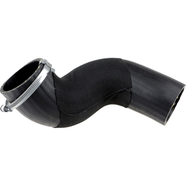 Bal intercooler cső, átmérője 58, 5/62, 5 mm, hossza 290 mm, fekete Volvo S60 II, S80 II, V60 I, V70 III, V70 III/kombi, Xc60 I, Xc70 II 2.4d/2.4dh