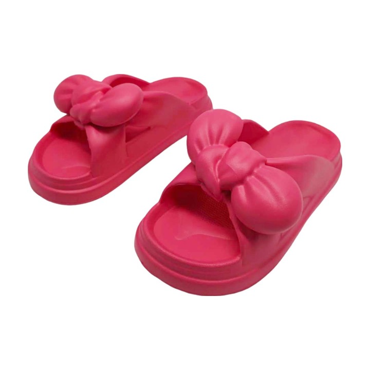 Papuci cu platforma H02roz 101169, Roz, 36