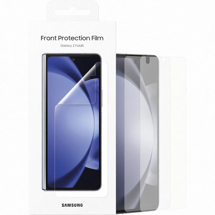 Скрийн протектор Samsung за Galaxy Z Fold5 F946, пластмаса, комплект от 2 броя, Elite Armor, U163, външен екран