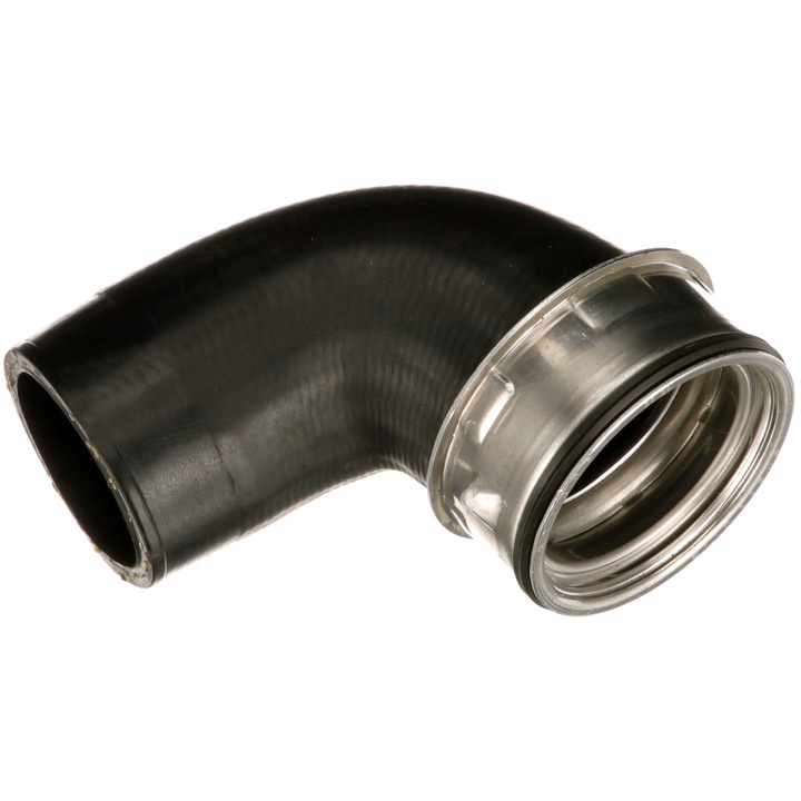 Bal intercooler cső, átmérője 47/50mm, hossza 130mm, fekete Audi A4 B6, A6 C5, Skoda Superb I, Vw Passat B5.5 1.9d