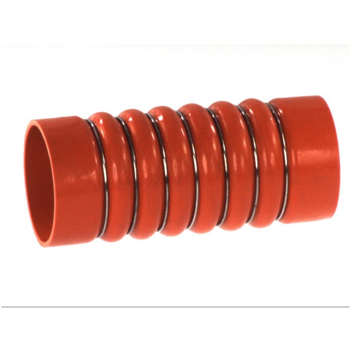 Intercooler tömlő, 100mm/108mm x 210/240mm, piros, kompatibilis: Mercedes Citaro O 530, Conecto O 345, Mk, Ng, O 405, O 407, O 408, Sk Om401.972-om457.975