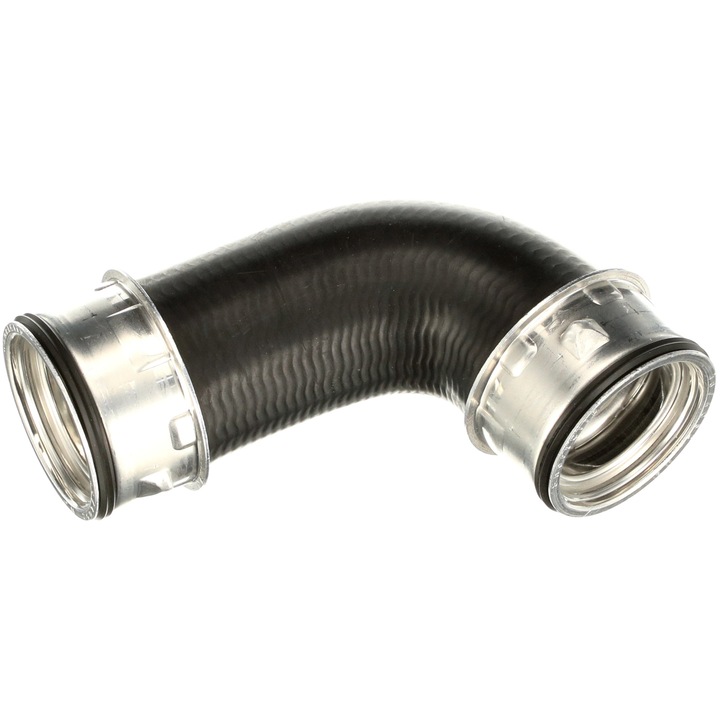 Jobb felső intercooler cső, átmérő 30/34mm, hossz 26mm, fekete Audi A3, Seat Altea, Altea Xl, Leon, Toledo III, Skoda Octavia II, Superb II, Vw Golf Plus V 2.0d