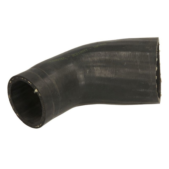 Jobb első/felső intercooler tömlő, fekete, rövid, Ford Mondeo IV, S-max 2.2d