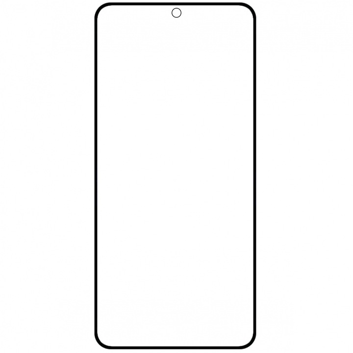 Folie de protectie Ecran Matte pentru Samsung Galaxy A53 5G A536 / A52s 5G A528 / A52 5G A526, Sticla Securizata, Full Glue, 6D, Grip Pro, U563, Neagra