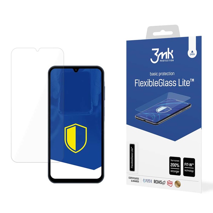 Скрийн протектор FlexibleGlass Lite за Samsung Galaxy A15 5G A156 / A15 A155 / A25 A256, гъвкаво стъкло, Elite Armor, U667, пълно лепило