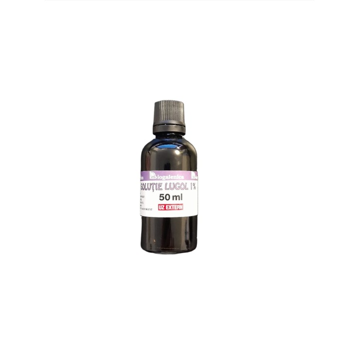Solutie Lugol, antiseptic, 50 ml, Pro Natura