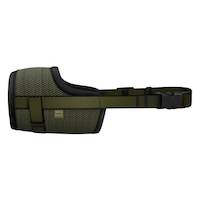 Botnita ajustabila pentru caini, Waudog, Rezistent la uzura, 19-26 cm, Kaki, M