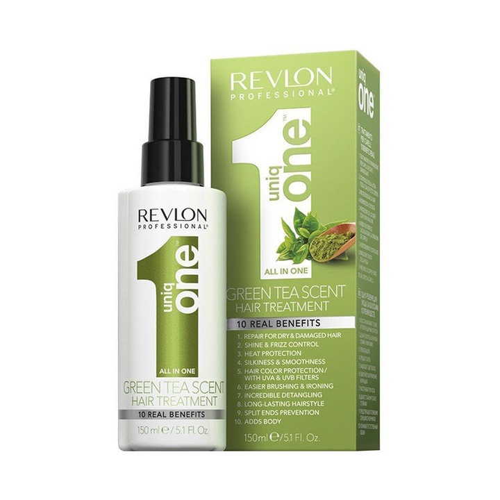 Tratament Revlon Professional Uniq All in One - Green Tea 150ml