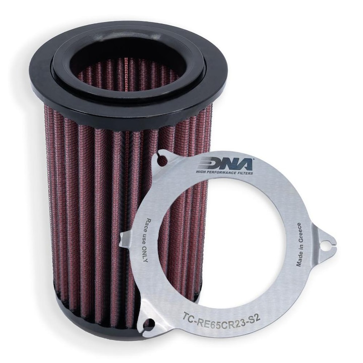 Kit Filtru de Aer DNA Stage 2 pentru Royal Enfield Shotgun 650, Performanta Inalta, Negru