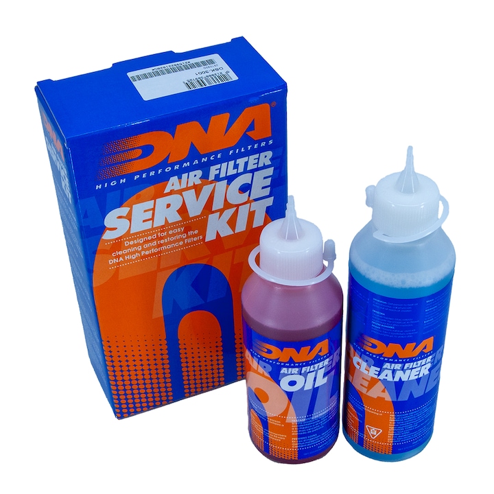 Kit service filtru aer, DNA Filters, DSK-3001, 220ml ulei, 270ml cleaner