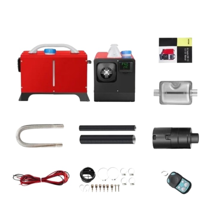 Incalzitor auto, 8KW, LCD, Diesel, 5L