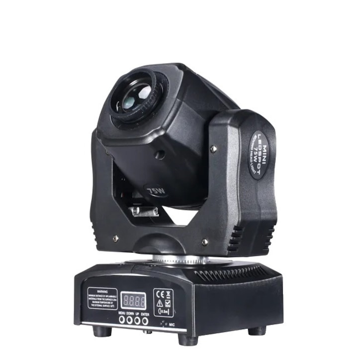 Proiector cu LED, 75W, 3 prisme, lumina super-luminosa, set 1 buc