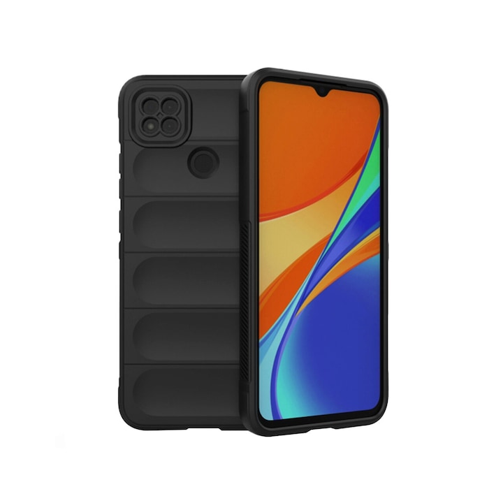 Husa pentru Xiaomi Redmi 9C / Redmi 9C NFC - Techsuit Magic Shield - Black