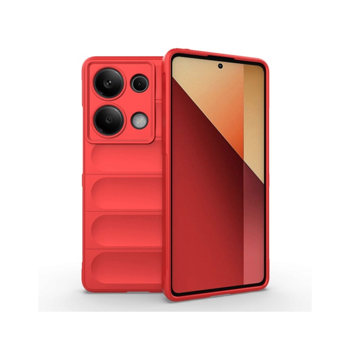 Калъф за Xiaomi Redmi Note 13 Pro 5G / Poco X6 Techsuit Magic Shield Red