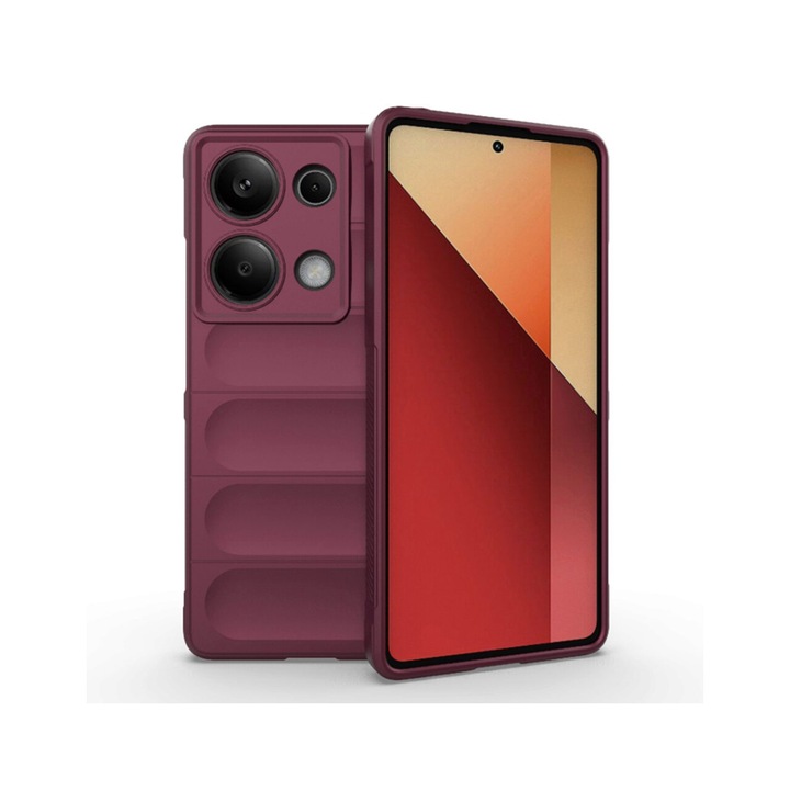 Калъф за Xiaomi Redmi Note 13 Pro 5G / Poco X6 Techsuit Magic Shield Bordeaux
