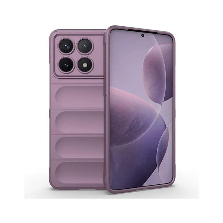 Кейс за Xiaomi Poco X6 Pro Techsuit Magic Shield Purple
