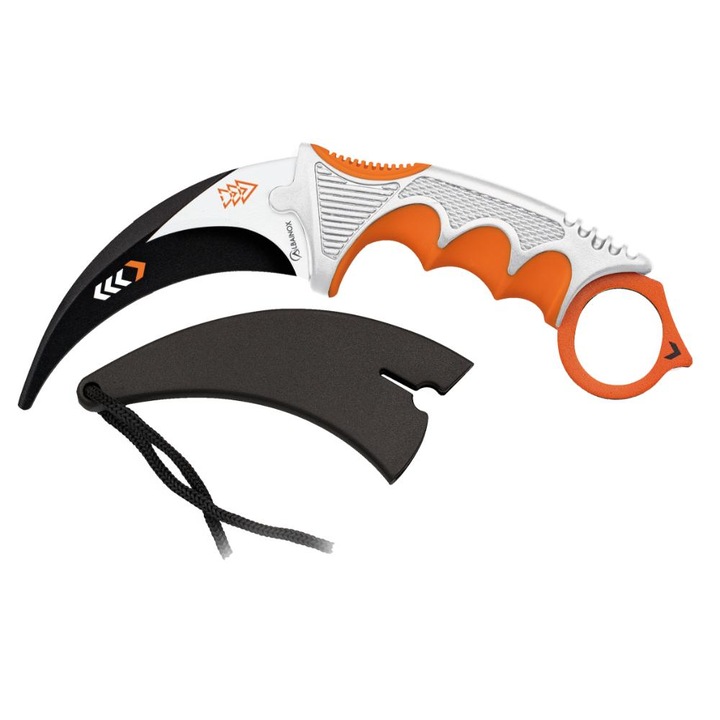 Cutit Carambit Albainox, Otel, Maner din ABS, Multicolor