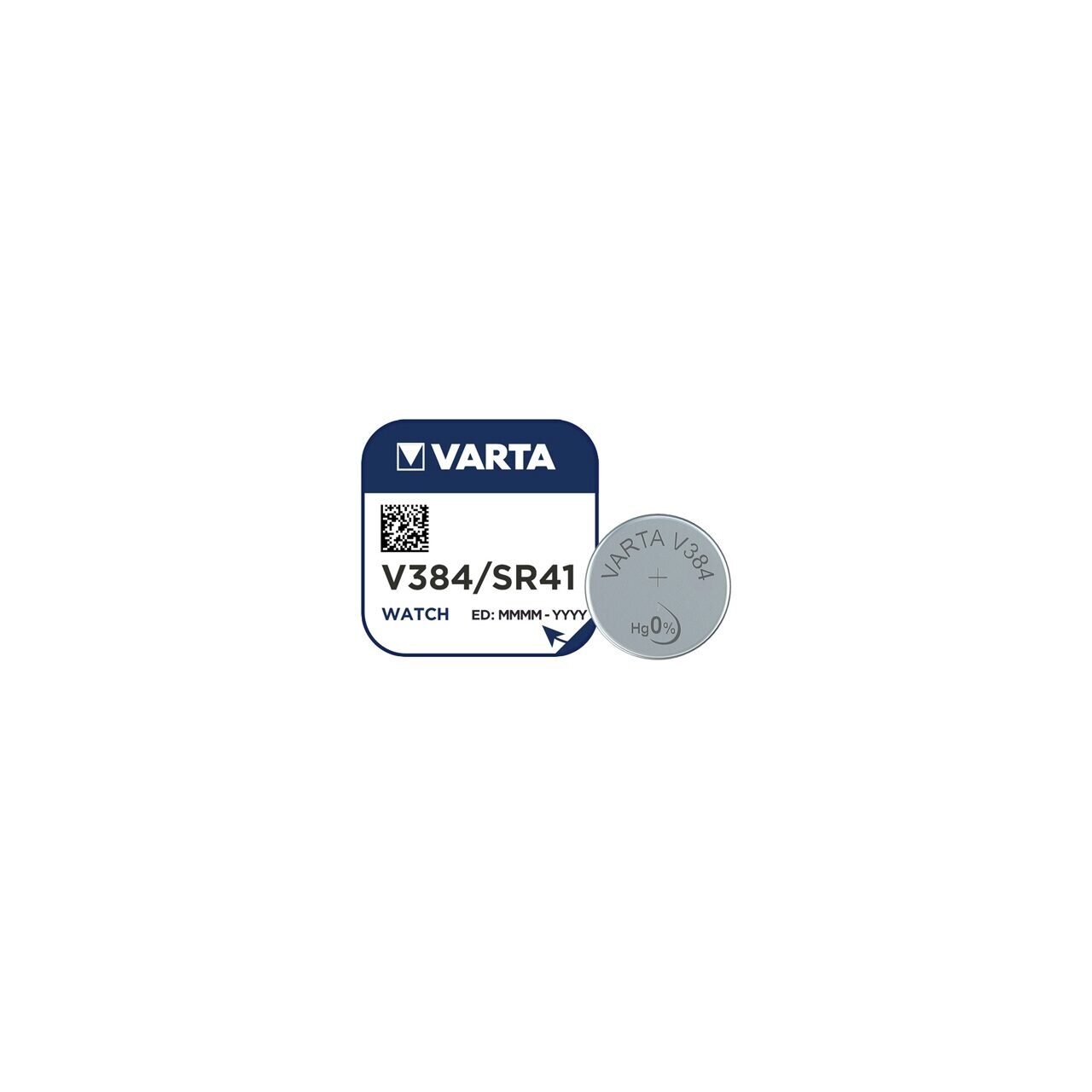 Батерия сребърен оксид Varta AG3 LR41 V384 - eMAG.bg