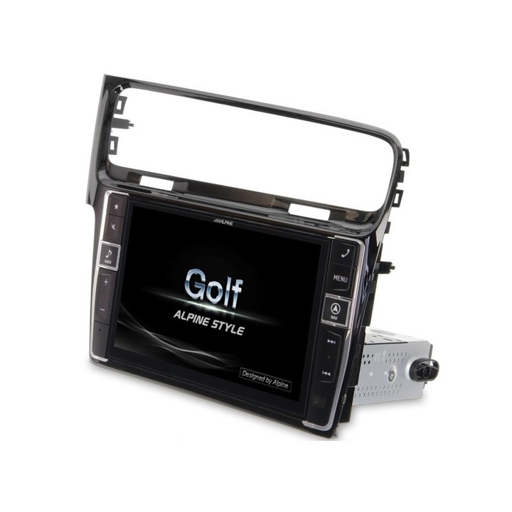 Sistem multumedia Alpine cu navigatie integrata si ecran de 9″, X902D-G7, compatibil cu Volkswagen Golf 7