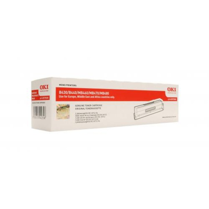 Тонер касета Oki MB480 черна за B440dn