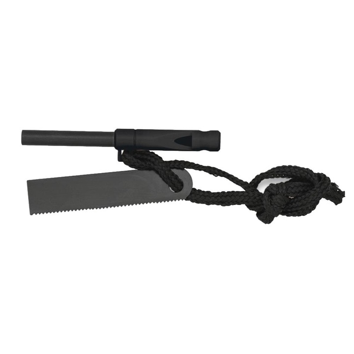 Bricheta camping, Albainox, Magneziu, 8 cm x 6 mm, Negru