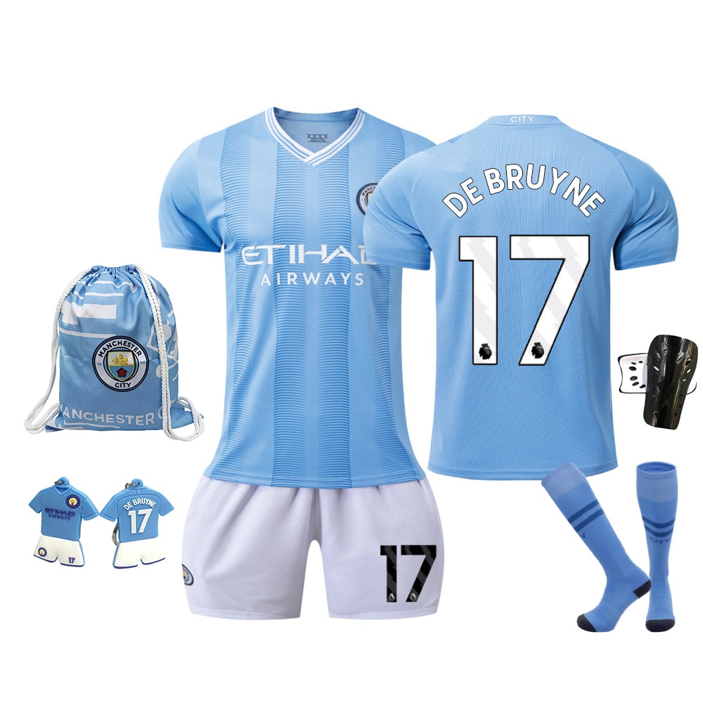 Set echipament fotbal Manchester City sezon 2023-2024, De
