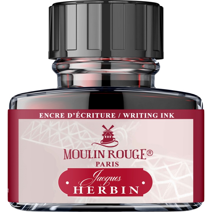 Calimara 30 ml Jacques Herbin, Writing Paris Colours, Moulin Rouge