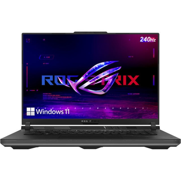 Лаптоп Asus ROG Strix SCAR 16 G634JYR-RA050X, G634JYR-RA050X.64GB.2TBSSD, 16", Intel Core i9-14900HX(24-ядрен), NVIDIA GeForce RTX 4090 (16GB GDDR6), 64 GB 4800 MHz DDR5, Черен