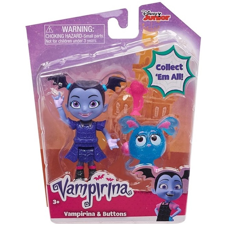 Set 2 figurine, Giochi Preziosi Vampirina si Buttons 2pak