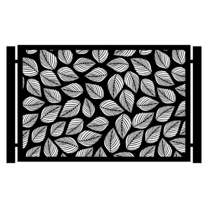 Panou gard din tabla decupata, 2000mm x 1500mm x 2mm, Gsp Inox, Model 4