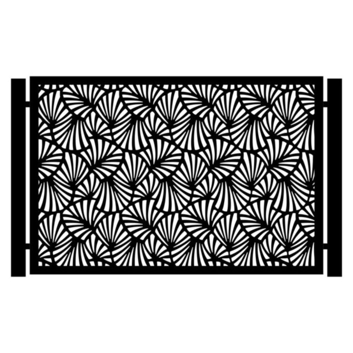 Panou gard din tabla decupata, 2000mm x 1500mm x 2mm, Gsp Inox, Model 5