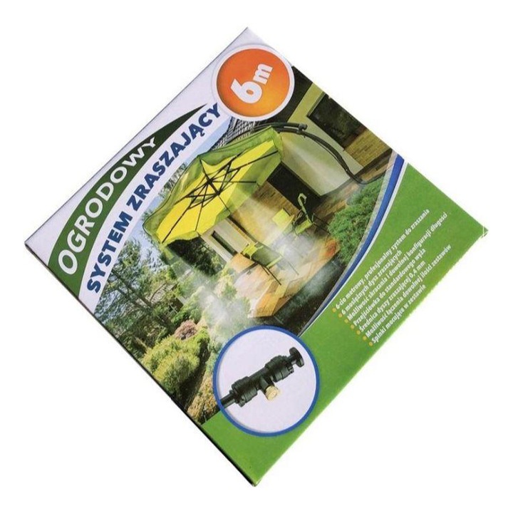 Маркуч с пулверизатор, Под форма на изпарения за разхлаждане на двор, Тераса, 10м