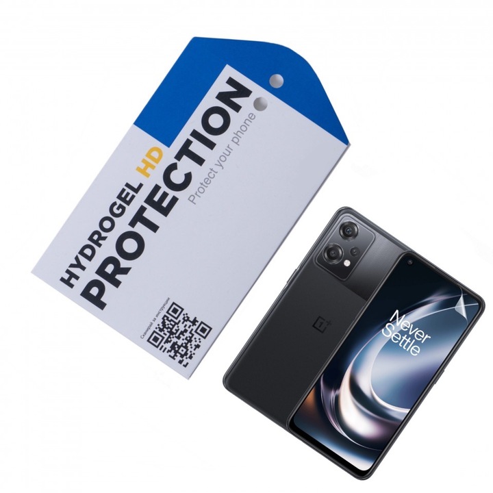 Удароустойчив протектор ОфисиТе за OnePlus Nord CE 2 Lite 5G, Hydrogel HD, Privacy покритие