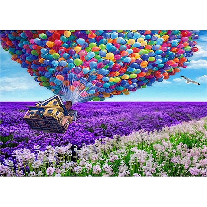 Set de Broderie cu Diamante 5D, pictura autocolanta, multicolor, 30x40cm