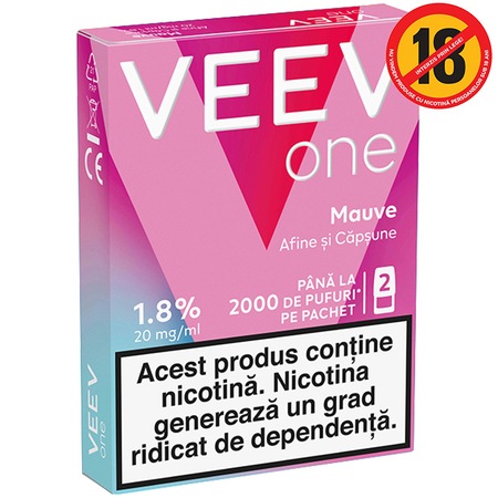 geekvape aegis solo 3 istruzioni Consumabile tigari electronice Veev One Mauve, 1.8%, 2 buc