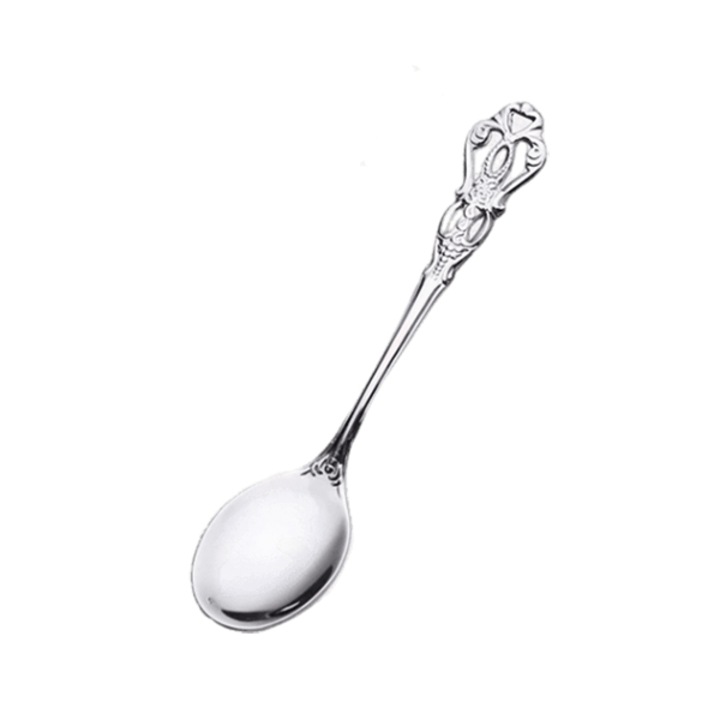 Комплект лъжички Morello, Vintage Silver, 6 бр., неръждаема стомана