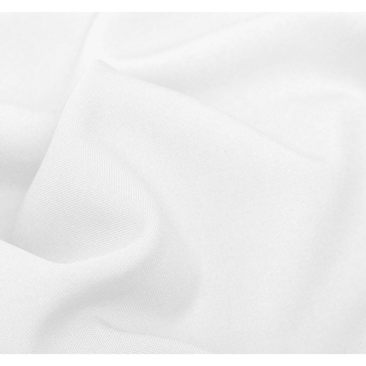 Material Textil, Alb, Latime: 145Cm