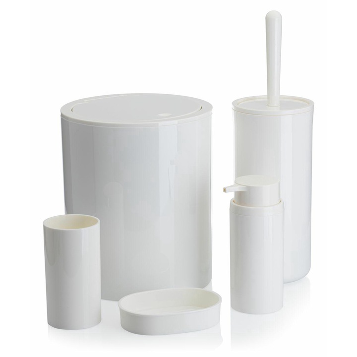 Set De Baie, Howhomely, Carmen, Design Elegant, Functionalitate, Constructie Robusta, Alb