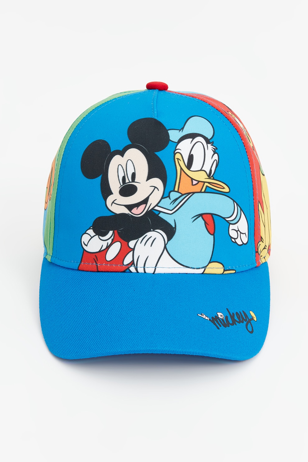 LC WAIKIKI, Sapca baseball cu imprimeu Mickey Mouse, Portocaliu, Albastru,  52-54 CM